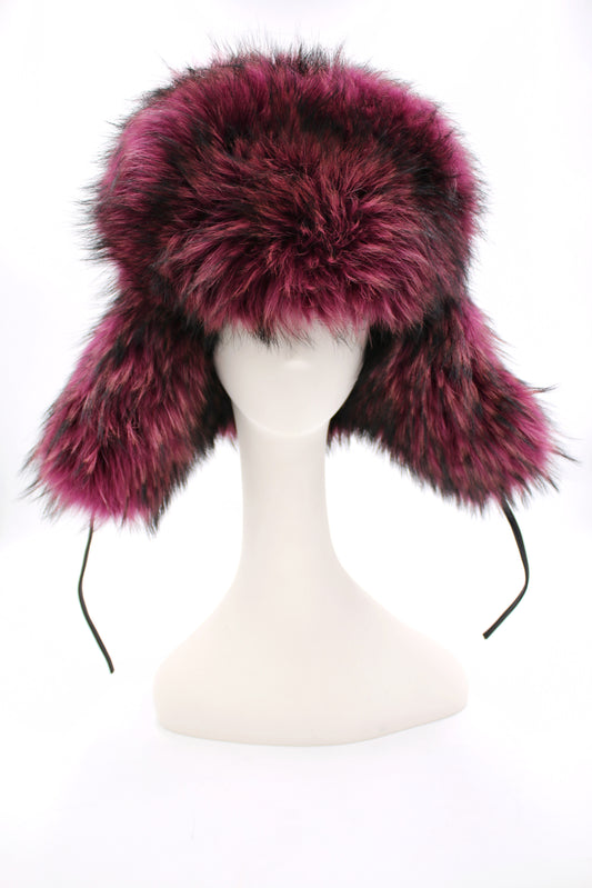 Fur Trapper Hat | Mulberry Luxe | Made to Order