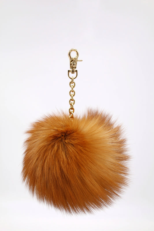 Golden Fur Keychain